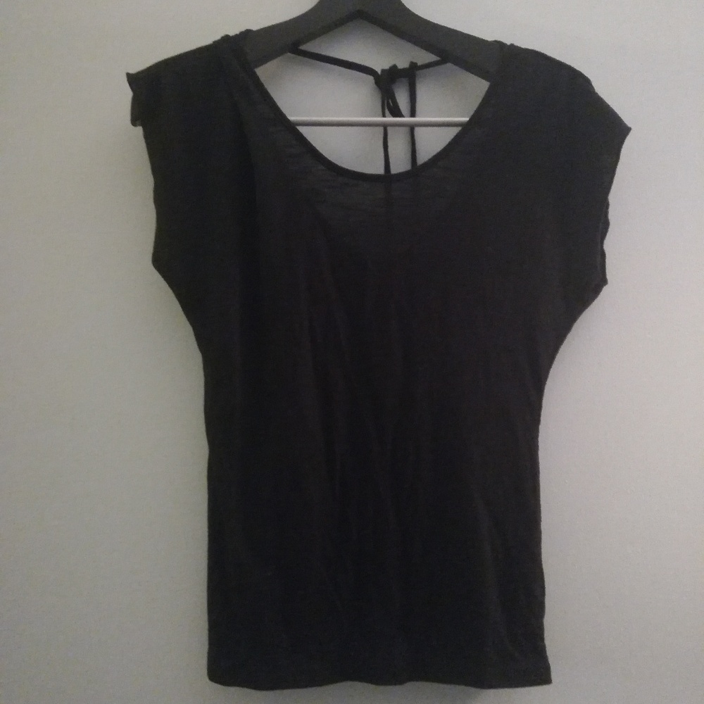 Black tshirt from boutique store